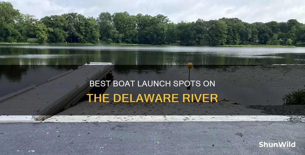 where to put your boat in on the delaware