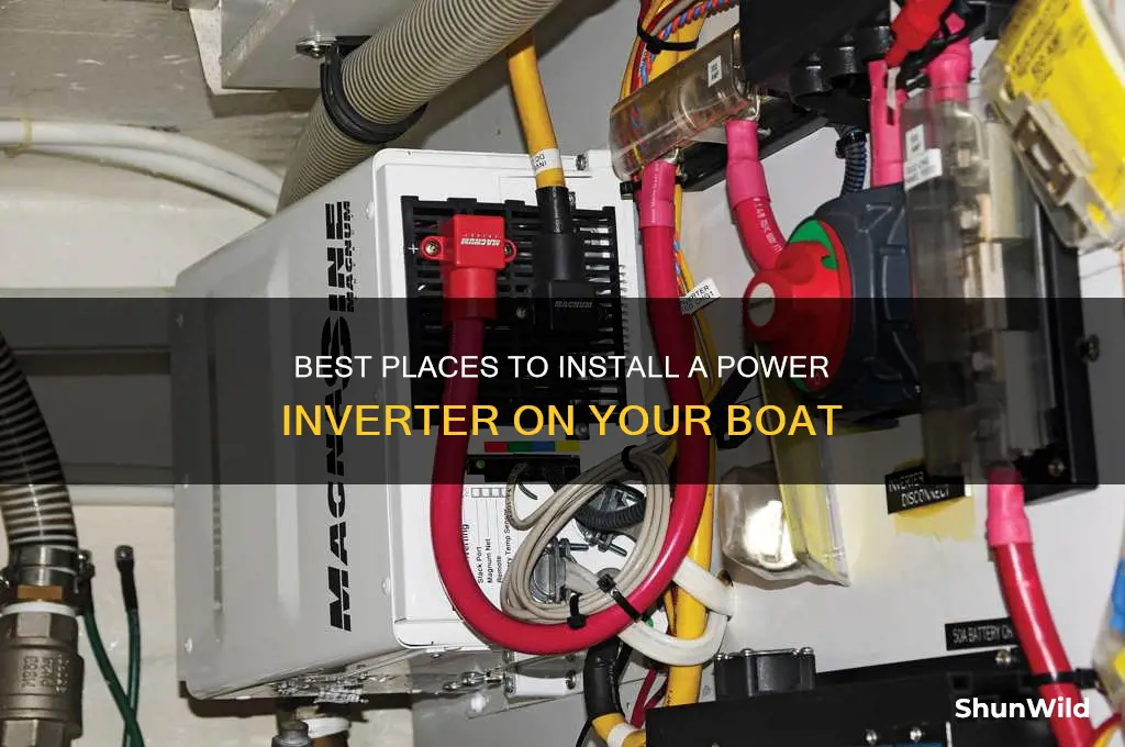 where to put your power inverter in your boat