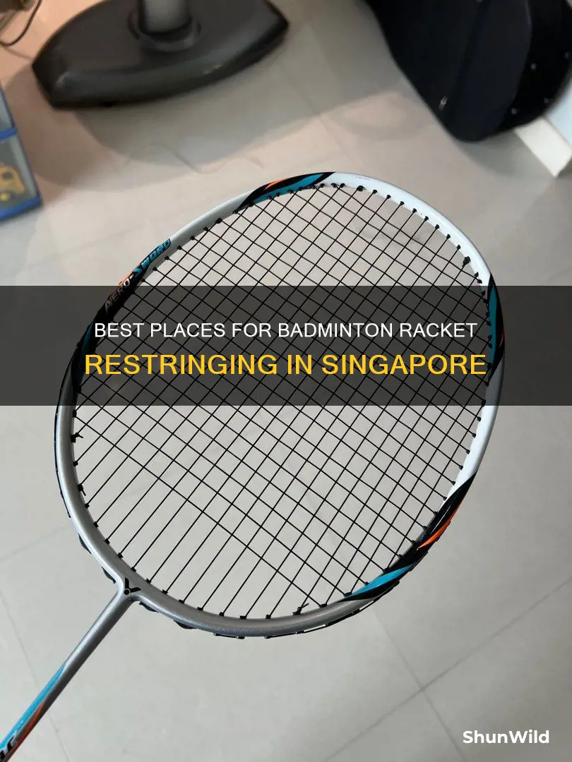 where to restring badminton racket in singapore