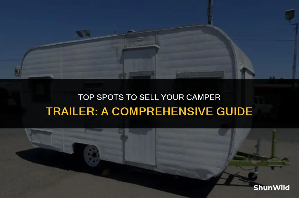 where to sell camper trailer