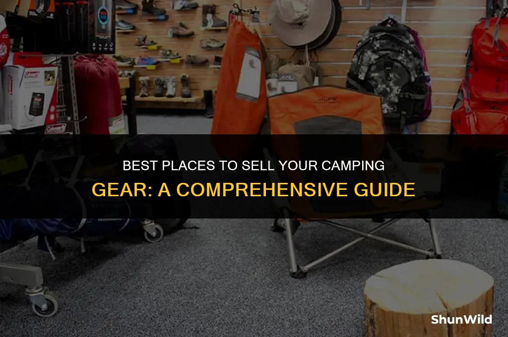 where to sell camping equipment