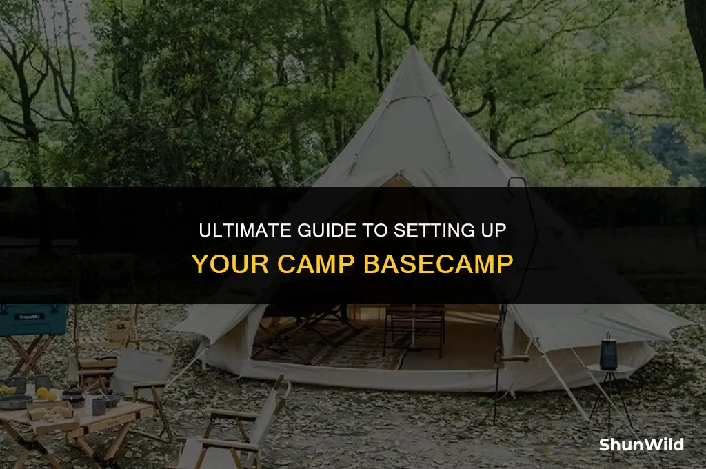 where to setup camp basecamp