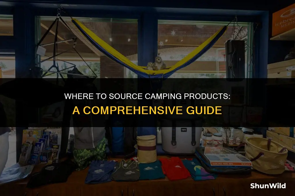 where to source camping products