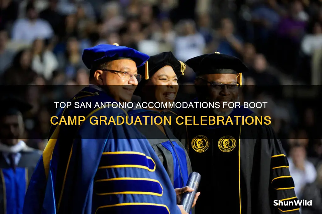 where to stay for boot camp graduation in san antonio