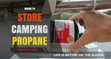 Where to Store Camping Propane: A Comprehensive Guide
