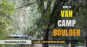 Exploring Boulder: Top Spots for Van Camping Adventures
