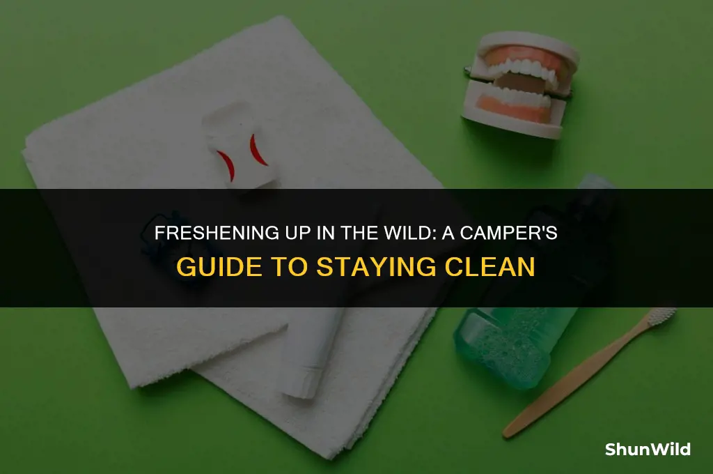 where to wash when camping
