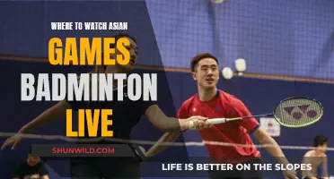 Watch Badminton Live: Asian Games Streaming Guide