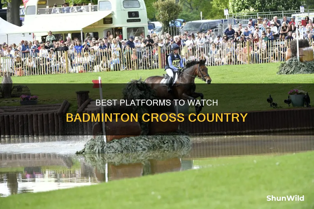 where to watch badminton cross country