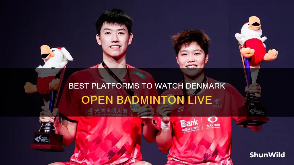 where to watch denmark open badminton live
