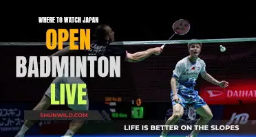 Japan Open Badminton: Watch Live!