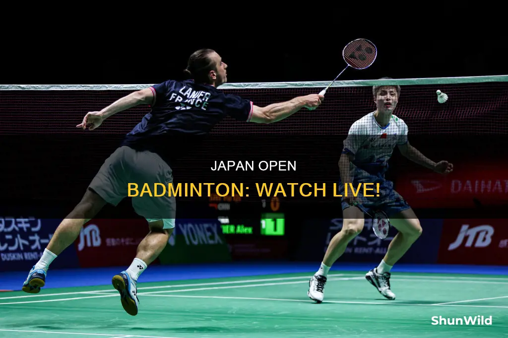 where to watch japan open badminton live