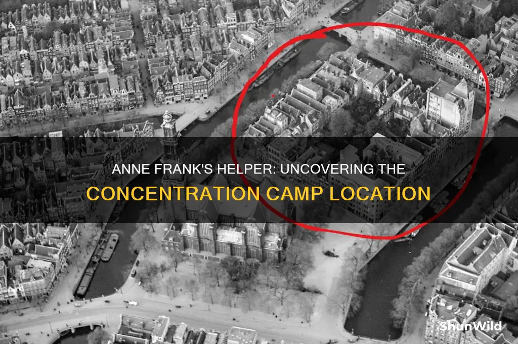 where was anne frank helper concentration camp