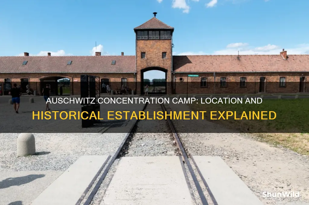 where was auschwitz concentration camp established