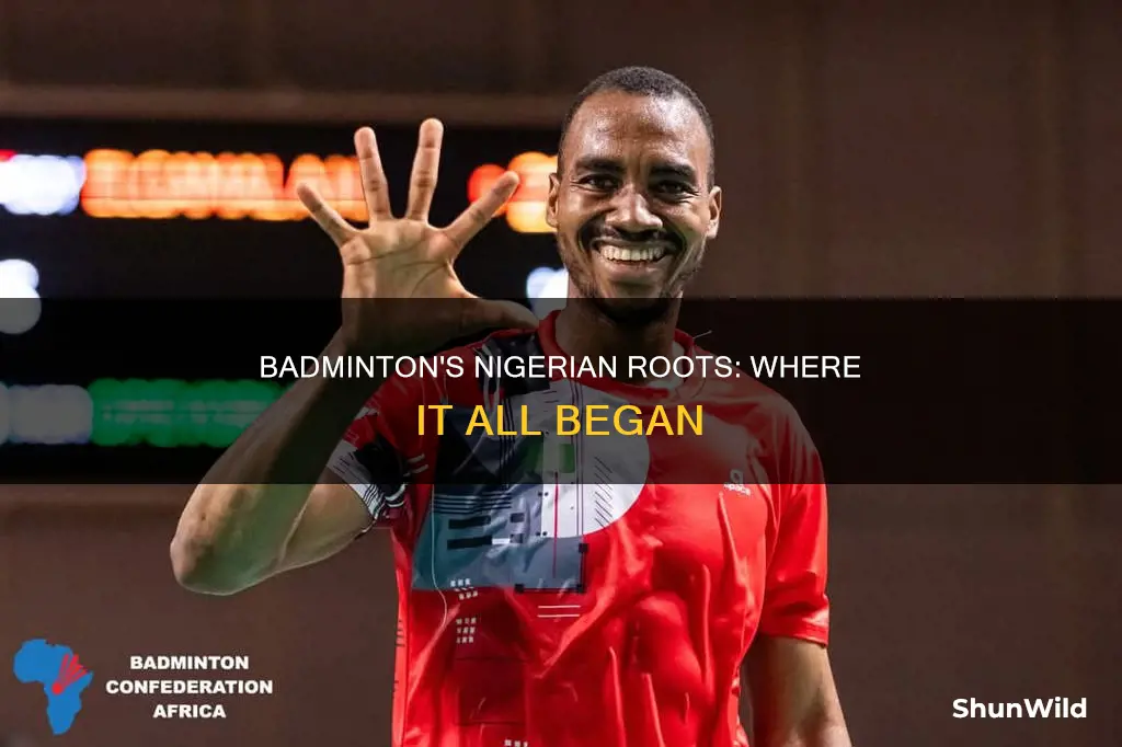 where was badminton first played in nigeria