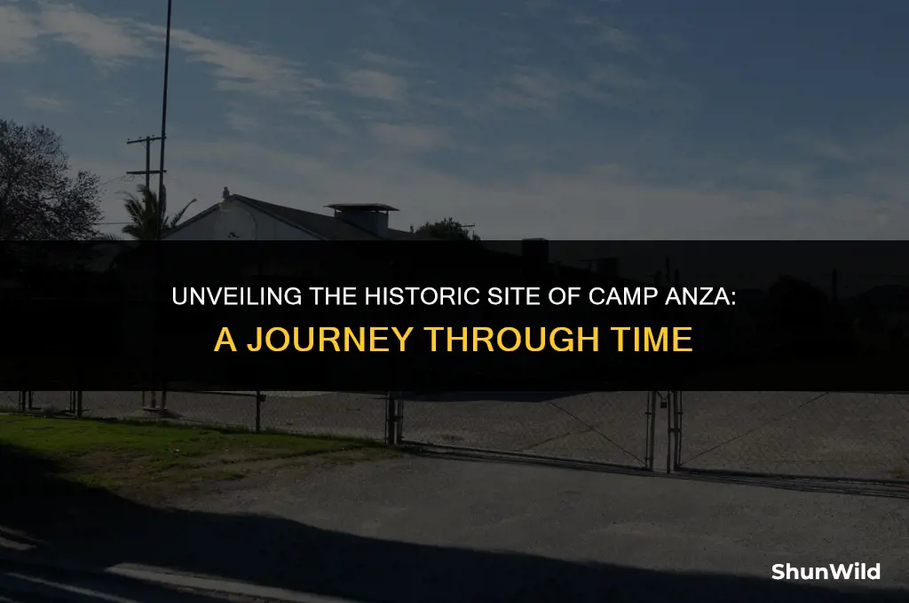 where was camp anza located