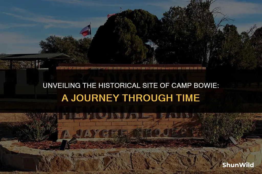 where was camp bowie located