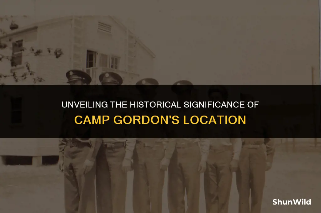 where was camp gordon located