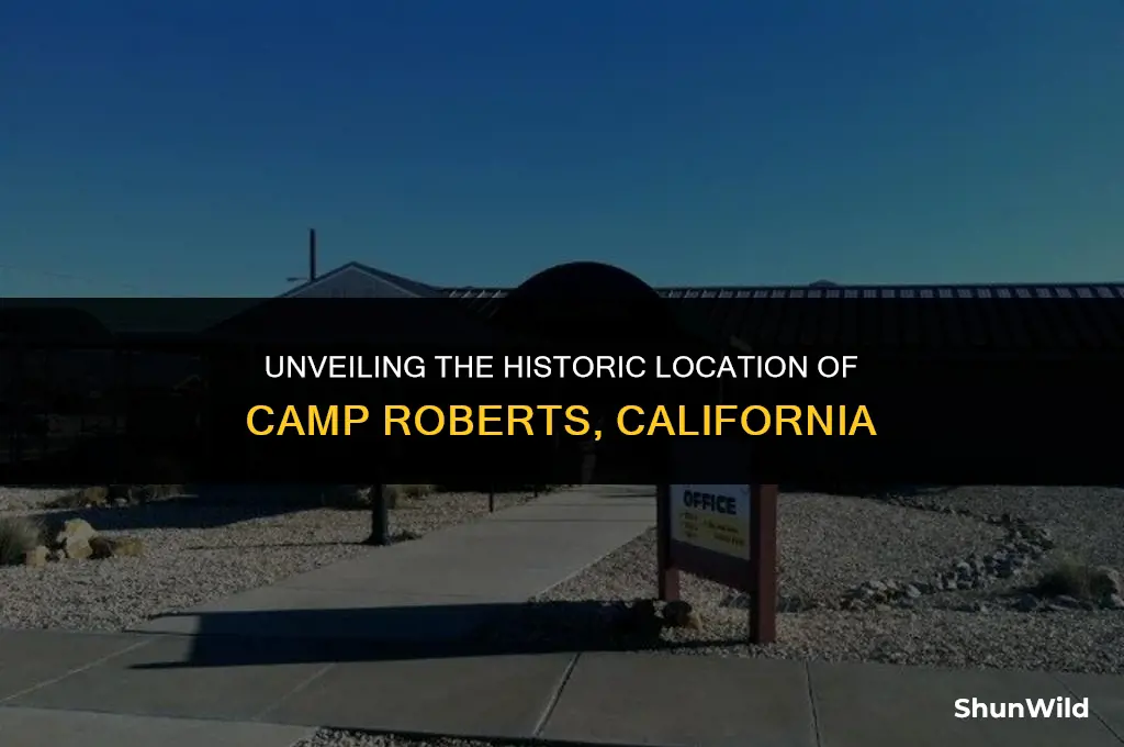 where was camp roberts ca
