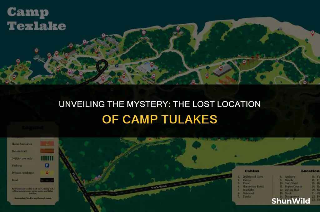 where was camp tulakes