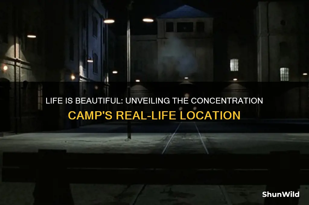 where was the concentration camp in life is beautiful
