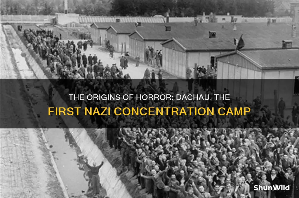 where was the first concentration camp in the holocaust