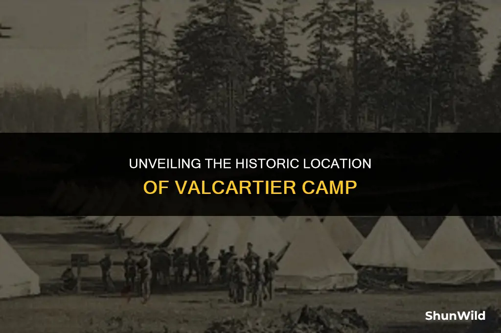 where was valcartier camp