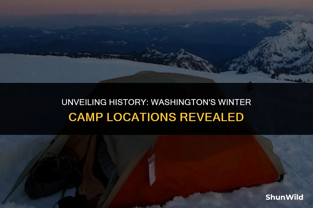 where was washingtons winter camp