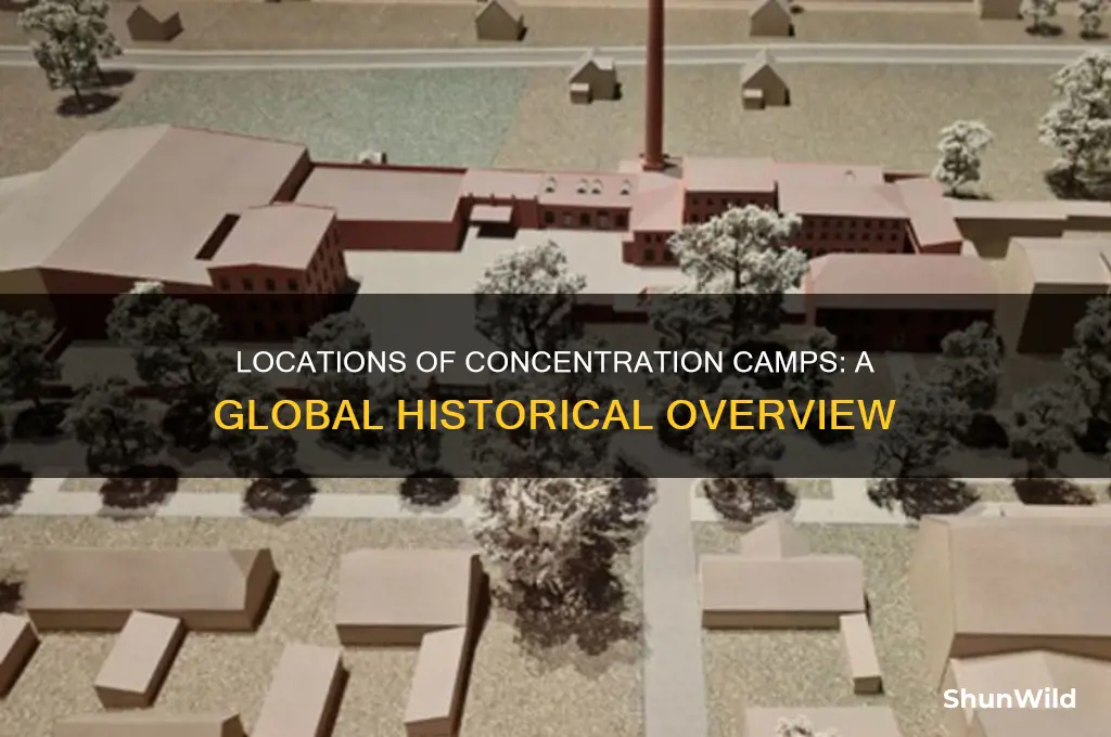 where were concentration camps found