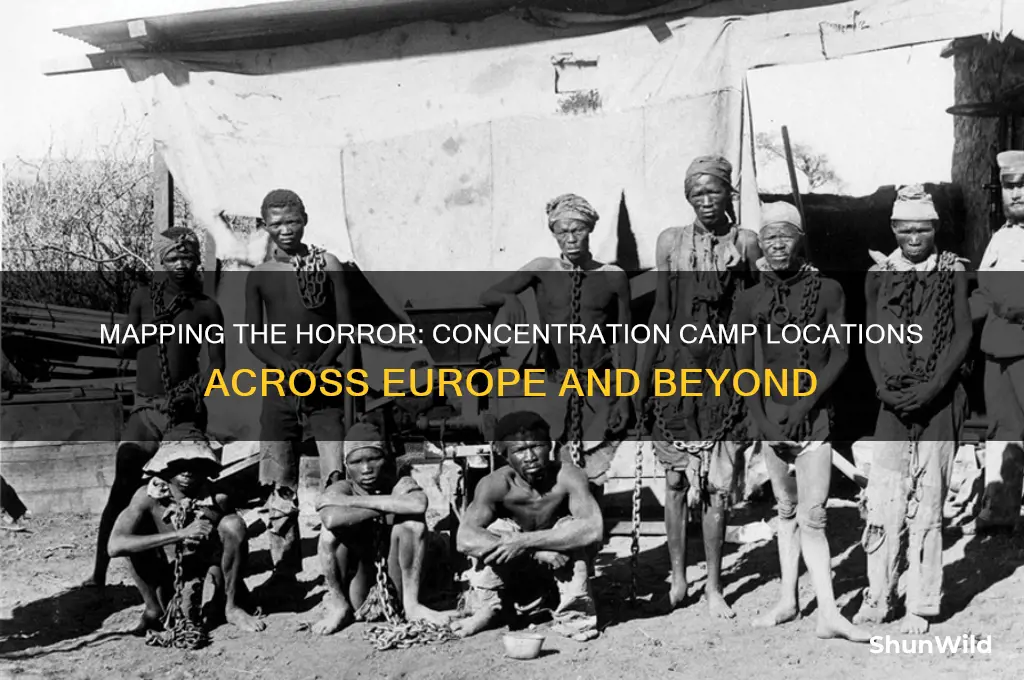 where were concentration camps located