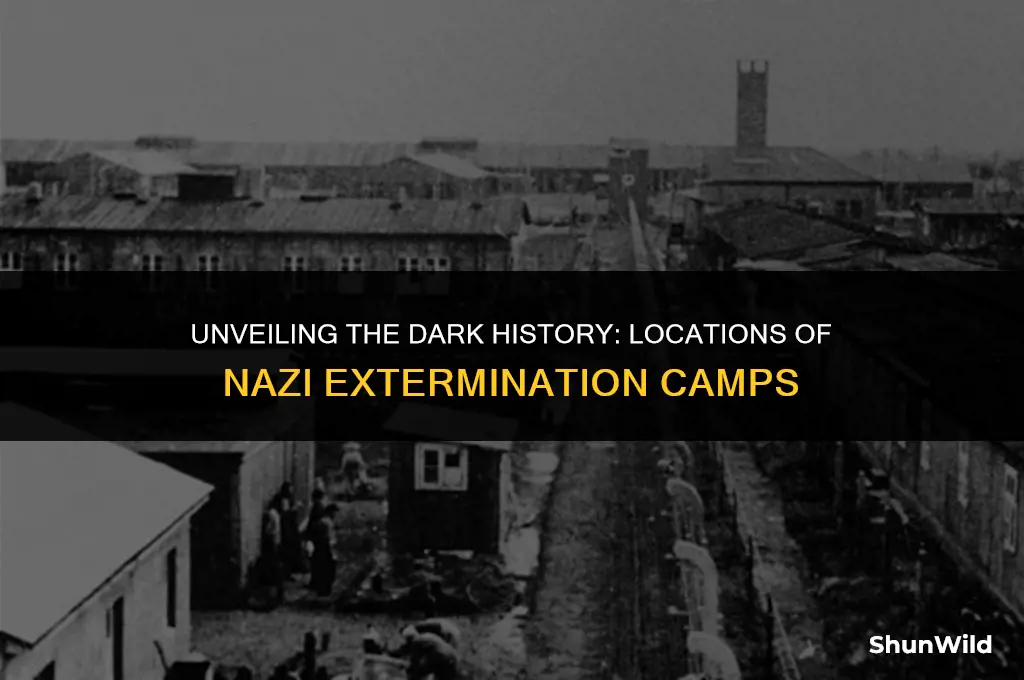 where were extermination camps located