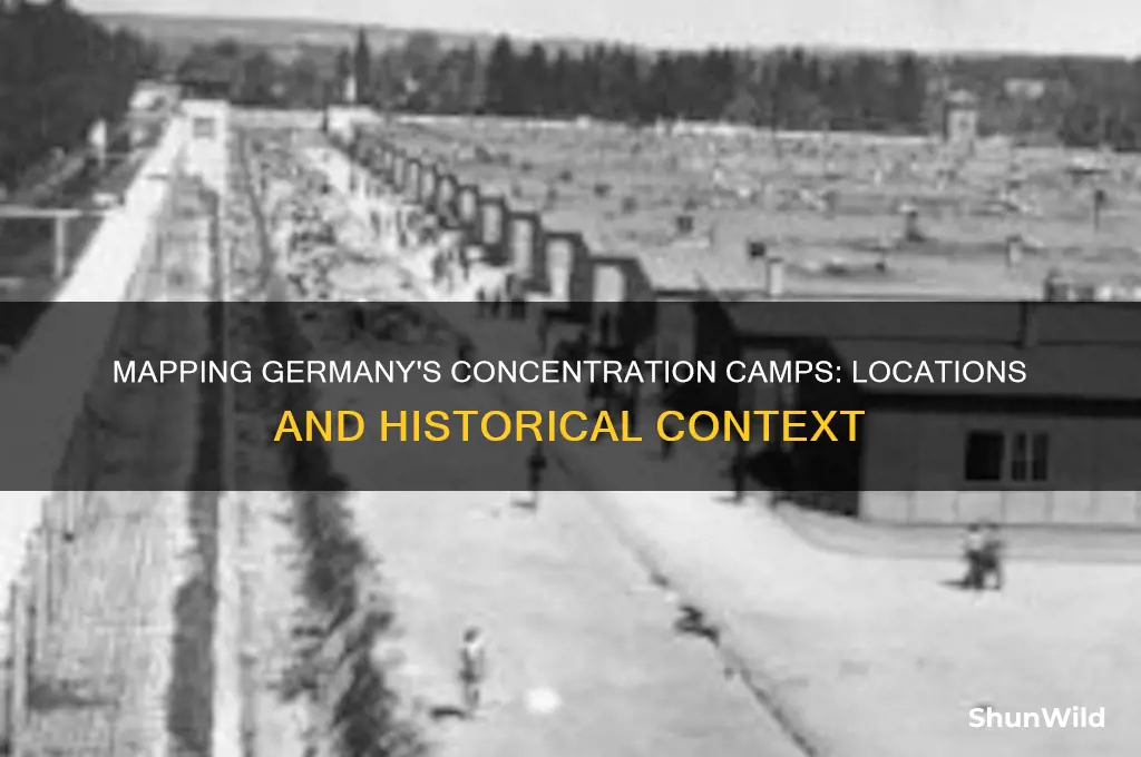 where were most of the german concentrations camps