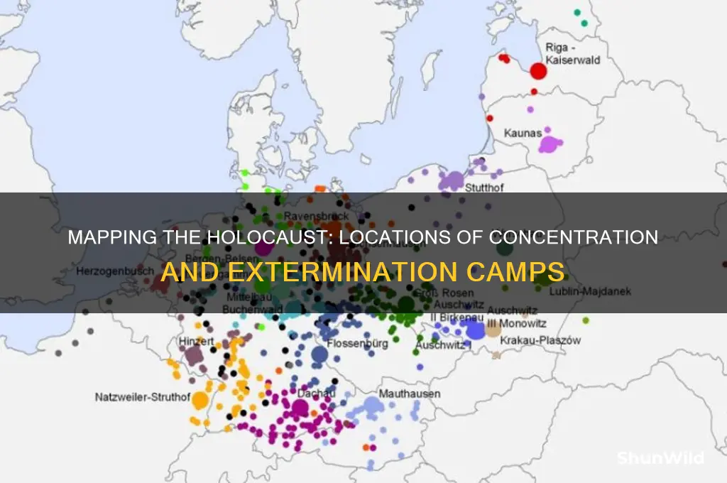 where were the concentration and extermination camps located