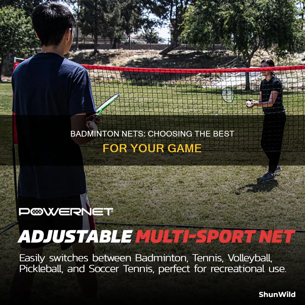 which badminton net is best