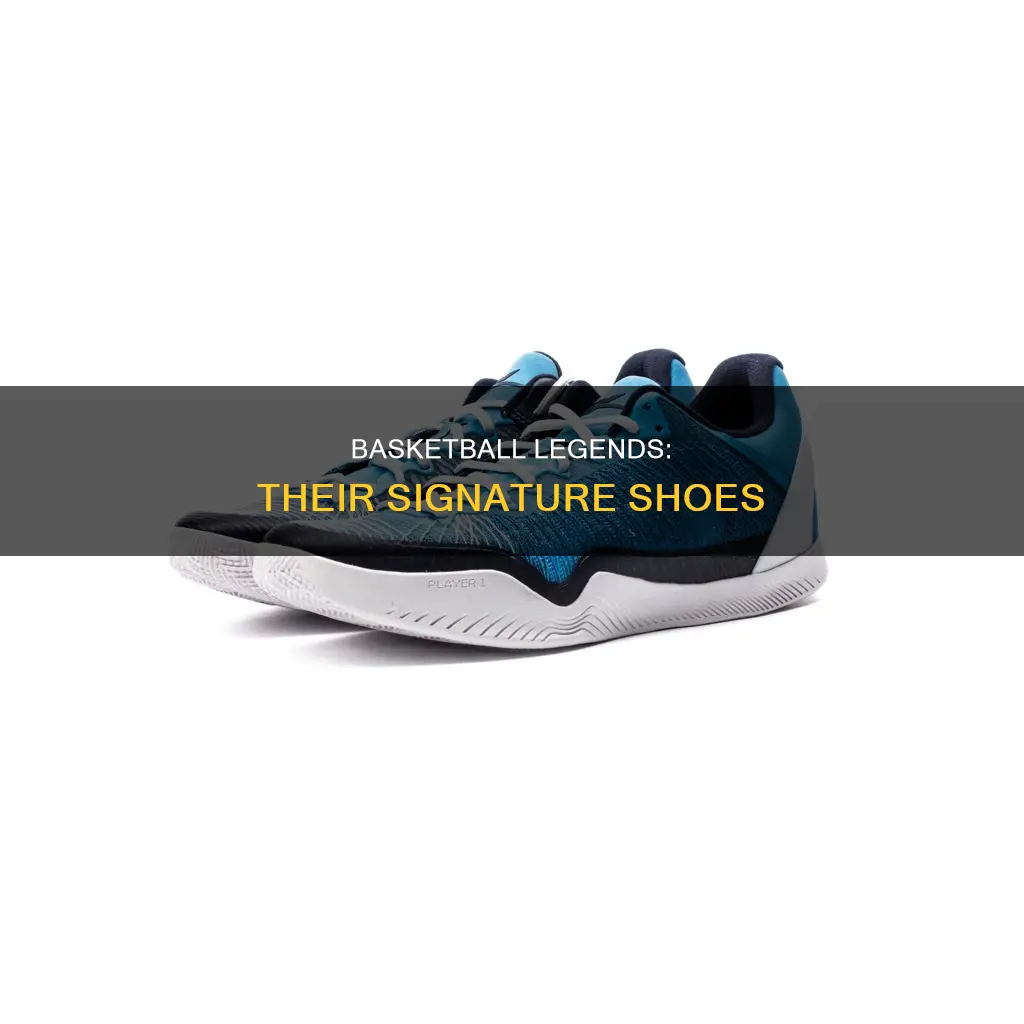 which basketball players have their own shoes