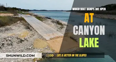 Best Canyon Lake Boat Ramps to Use Now