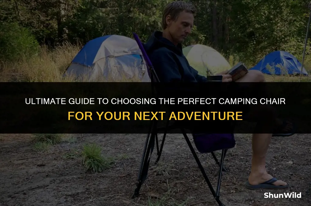 which camping chair is best