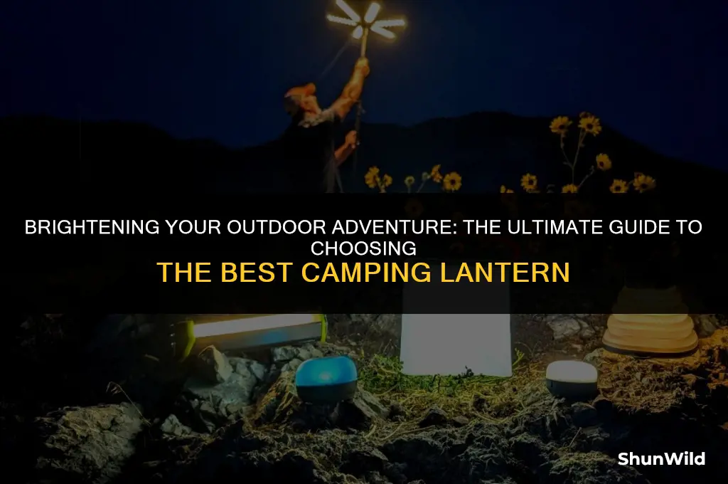 which camping lantern is best