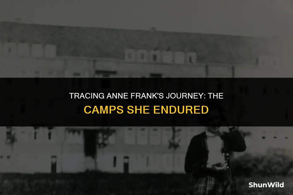 which camps were ann frank