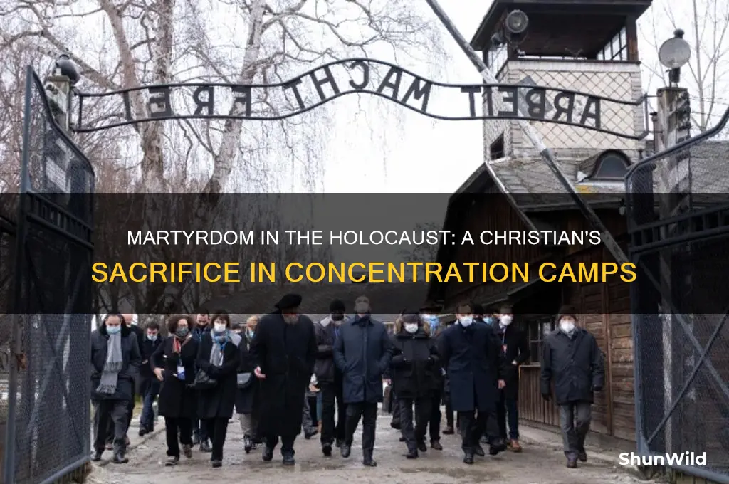 which christian was killed in a concentration camp