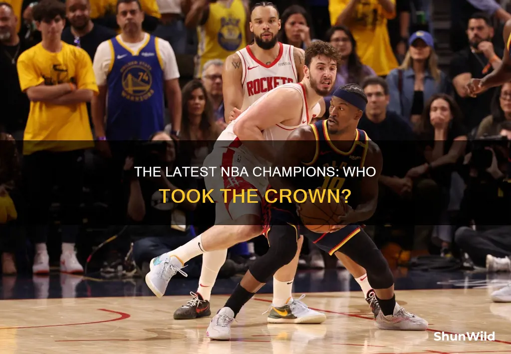 which club recently won the national basketball association nba title