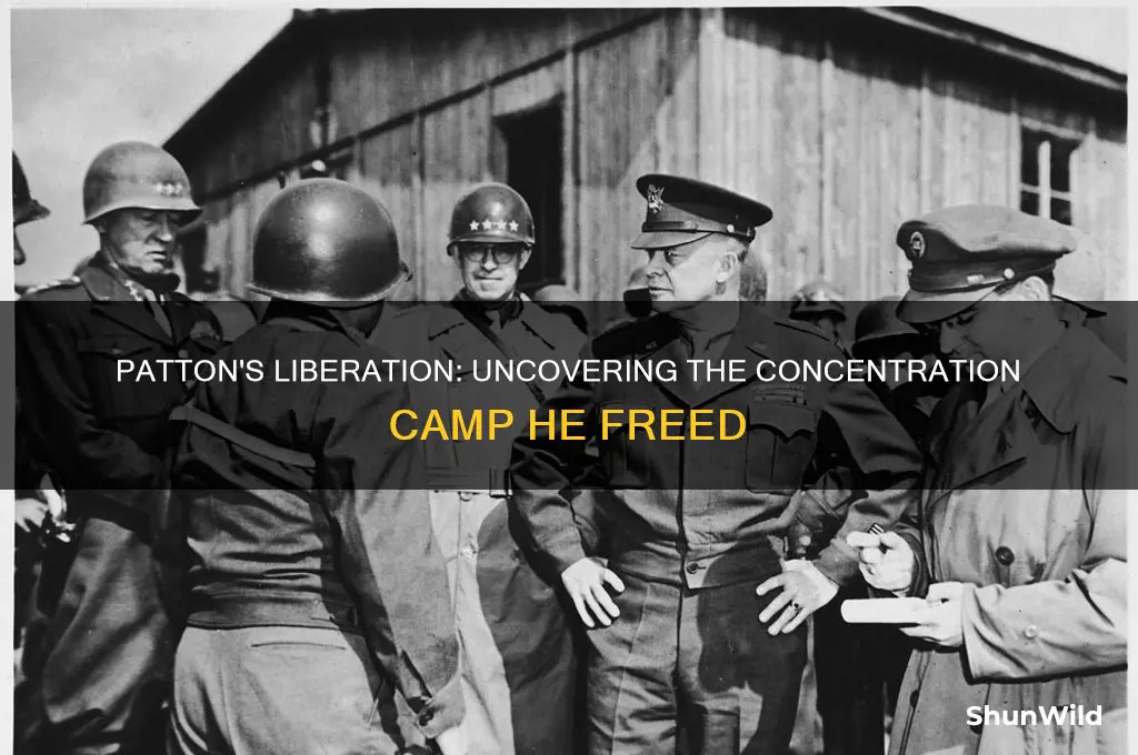 which concentration camp did patton liberate