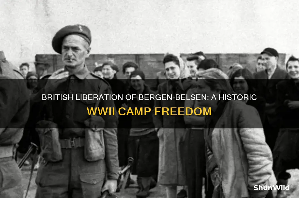which concentration camp did the british liberate