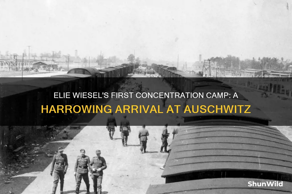 which concentration camp does elie arrive at first