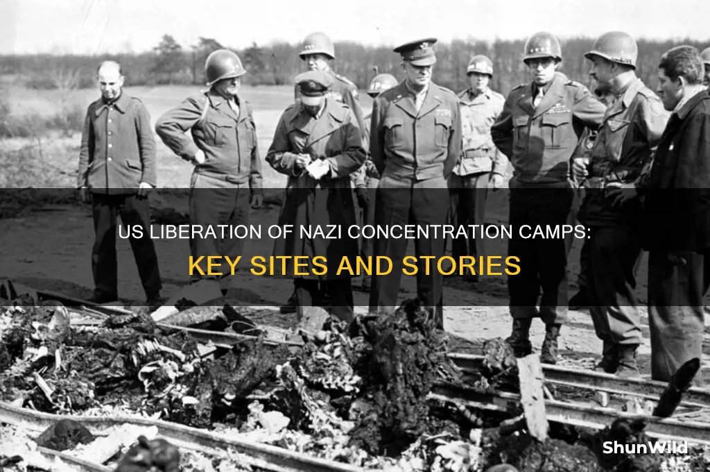 which concentration camps did the us liberat