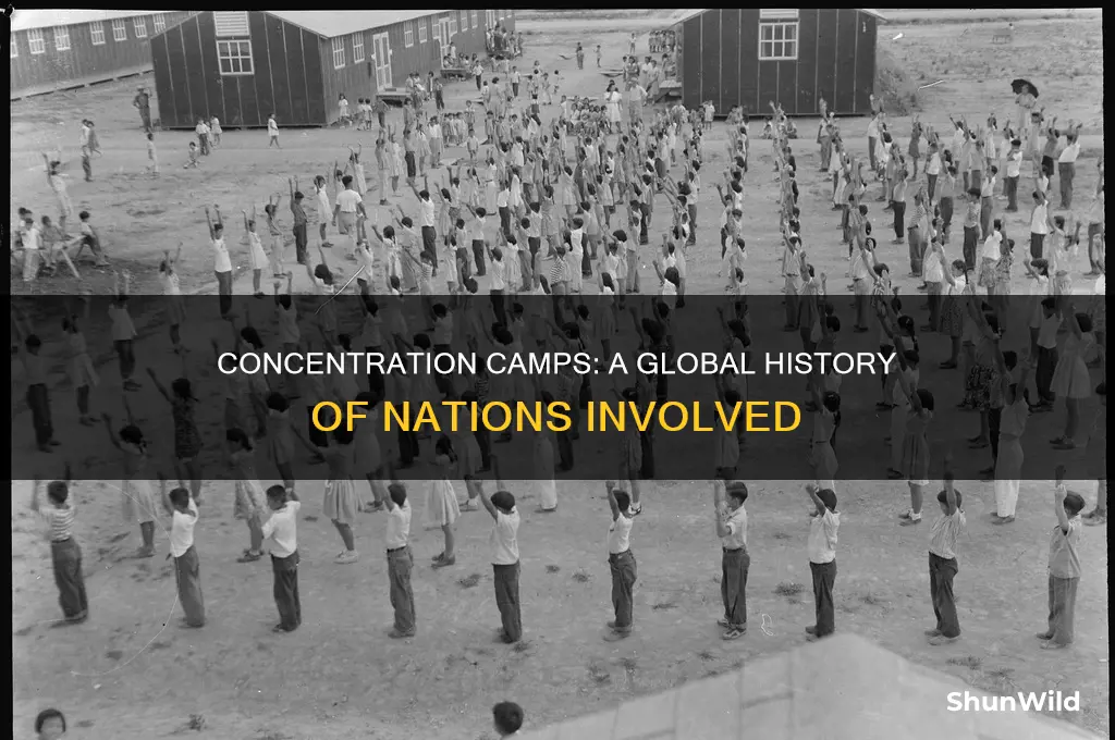 which countries had concentration camps