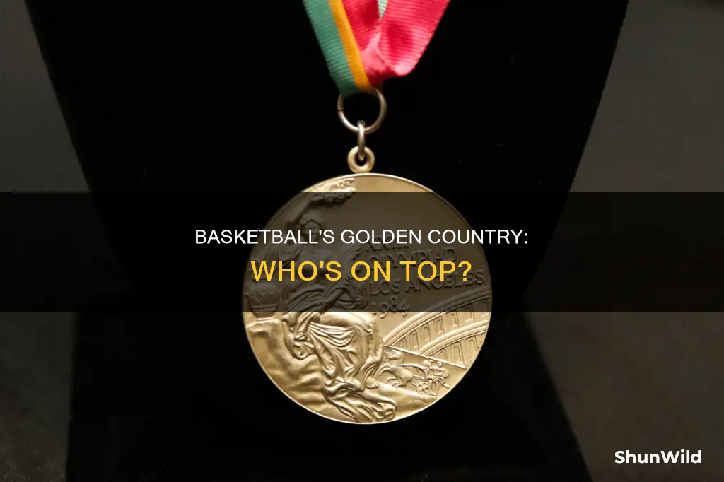 which country has won the most gold medals in basketball