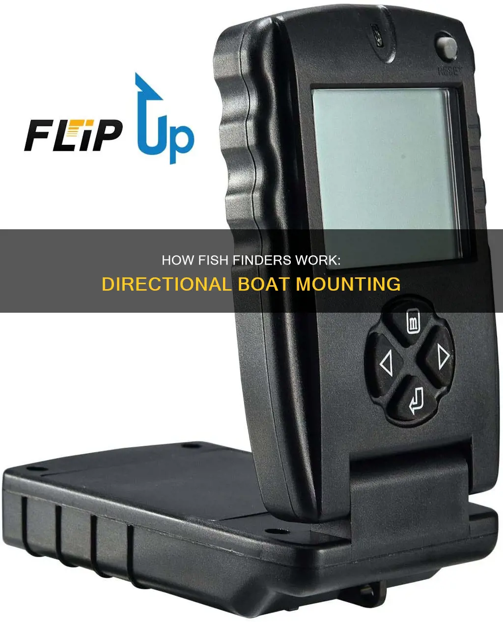 which direction of boat does fish finder work