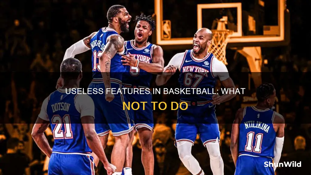 which features in basketball are not useful