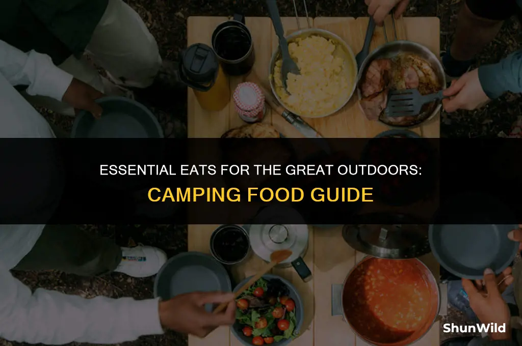which foods to take camping